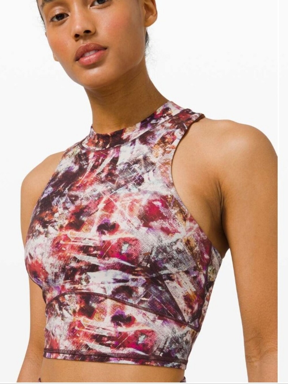 NEW Lululemon Everlux and Mesh Cropped Tank 12